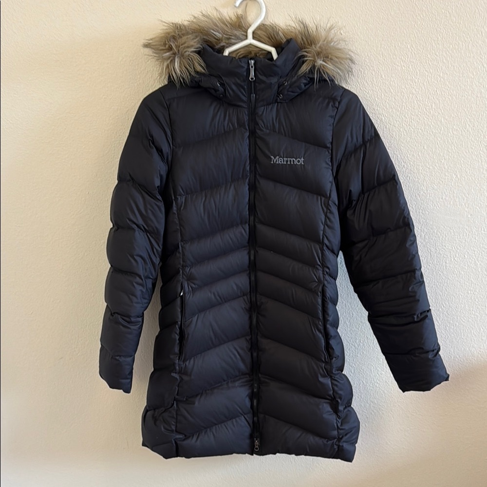Marmot Montreal Down Coat with Fur Hood